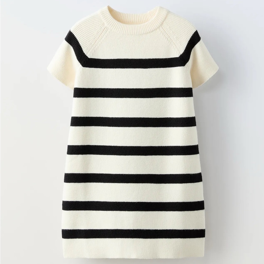 Zara striped knit dresd